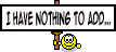 :i have nothing: